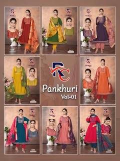 Desi kudi pankhuri vol 1 designer kurtis wholesaler